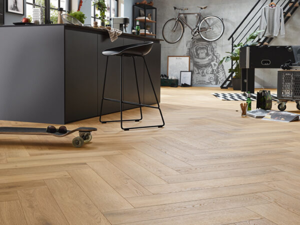 Shop Pisa-Oak-Herringbone laminate flooring