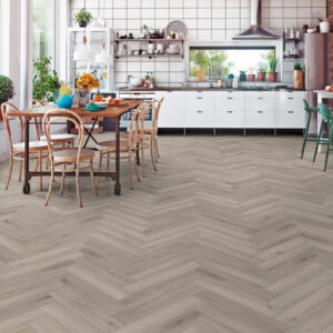 Shop Silver-Oak-Herringbone laminate flooring