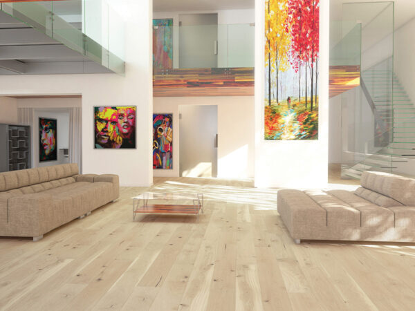 BARISTA OAK LATTE MATT LACQUERED ENGINEERED FLOORING