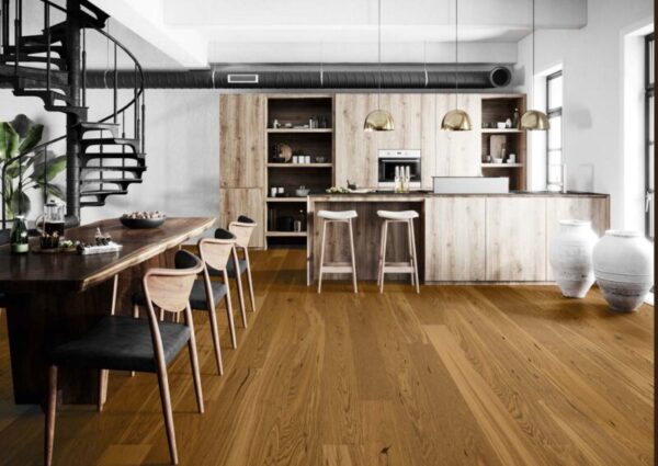 BARISTA OAK NAPOLETANA BRUSHED MATT LACQUERED ENGINEERED FLOORING