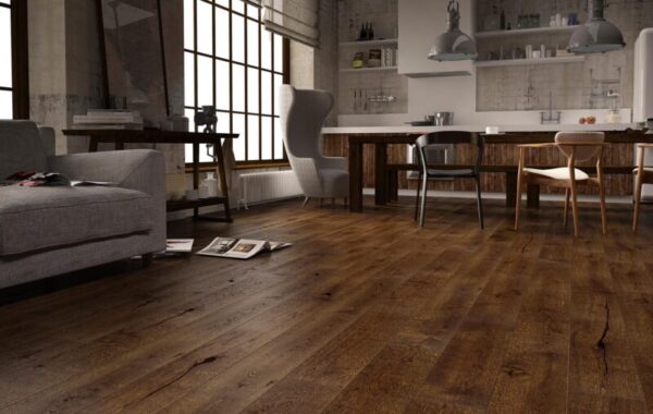 BARISTA OAK RISTRETTO BRUSHED MATT LACQUERED ENGINEERED FLOORING