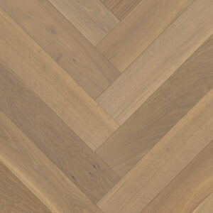 HERRINGBONE ABBEY OAK SMOKED, WHITE, UV MATT LACQUERED ENGINEERED FLOORING