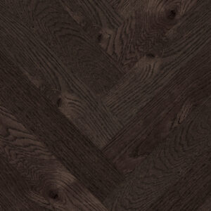 HERRINGBONE BERKSHIRE OAK STAINED BRUSHED & UV LACQUERED ENGINEERED FLOORING