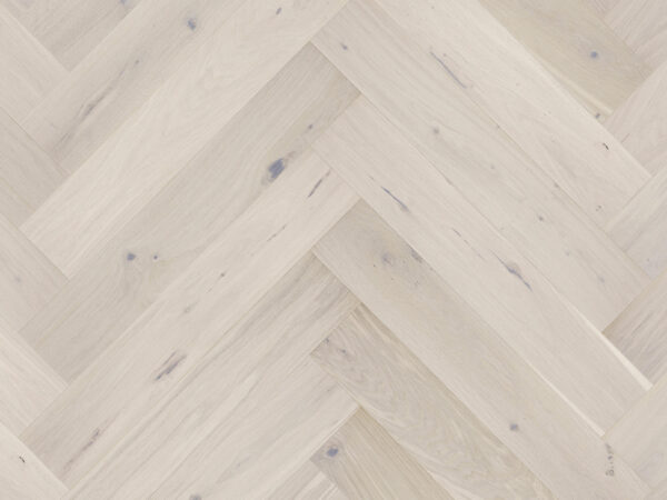 HERRINGBONE OAK MOCHA BRUSHED MATT LACQUERED ENGINEERED FLOORING