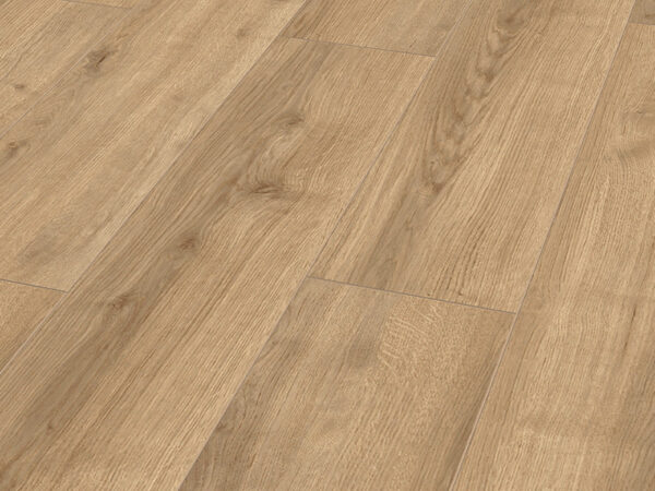 SUITE PLANK LUXOR OAK GOLD LAMINATE FLOORING AC4